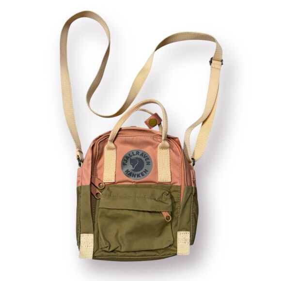 Fjallraven Kanken Art Sling Mini 7‎ L Backpack Peach Limited Edition - Picture 1 of 7
